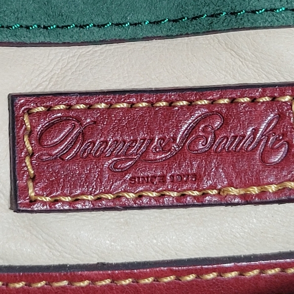 Dooney & BURKE Florentine Cameron Satchel Red, Italian Vacchetta Leather - Picture 11 of 15
